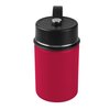Tahoe Trails 12 oz Double Wall Vacuum Insulated Stainless Steel Water Bottle, Rose Red
