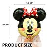 Big Cartoon Girl Mouse Balloon – Foil Birthday Balloon Decorations Giant Foil Animated Mouse Head Kids Theme Party Supplies