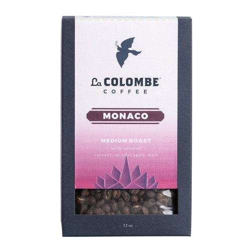 La Colombe Monaco Medium Roast Whole Bean Coffee - 12 Ounce, 1 Pack - Notes of Currant, Caramel Apple & Malt -Sweet, Fruity, Nutty Medium Roast