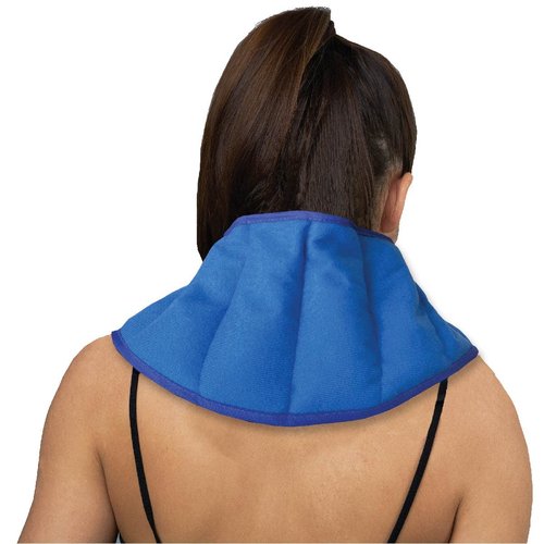 NatraCure Warming Neck Wrap (w/SmartBead) – Microwaveable Moist Hot Pack and Heated Pain Relief Pad for Neck, Shoulders, and Back
