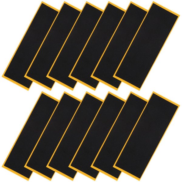 Toddmomy Teck Deck 12Pcs Fingerboard Foam Grip Tape Fingerboard Grip Tape Foam Grip Tape Fingerboard for Fingerboards Adhesive Fingerboard Stickers Foam Finger