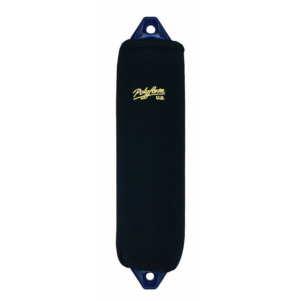 Polyform EFC-5 Black Boat Fender Cover, Fits F-5 Boat Fenders