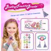 Girls Friendship Bracelet Making Kit: Girl Toys Bracelets Braiding Kits Kids Birthday Gifts Age 7 8 9 10 11 12 Year Old, Crafts Art Cool Presents for Teen, DIY Jewelry String Maker Travel Activity Set