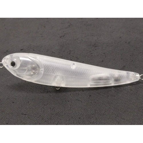 wLure 10 Blank Unpainted Topwater Walking The Dog Zig Zag Action Fishing Lures UPW635
