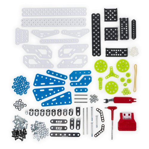 Meccano Erector, Geared Machines S.T.E.A.M. Building Kit with Moving Parts, for Ages 10 and Up, Multicolor