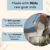 Way Natural Real Goat Milk Lotion, Unscented - Soothing, Creamy, Dry Skin Relief - Coconut & Grapeseed Oils - Goat Milk Hand Cream/Body Lotion - 8oz Tube