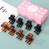 8Pcs Hair Clips for Women and Girls,Medium Size Hair Claws Hair Jaw Clip for Thick Hair & Thin Hair,1.3Inch No-Slip Jaw Clips