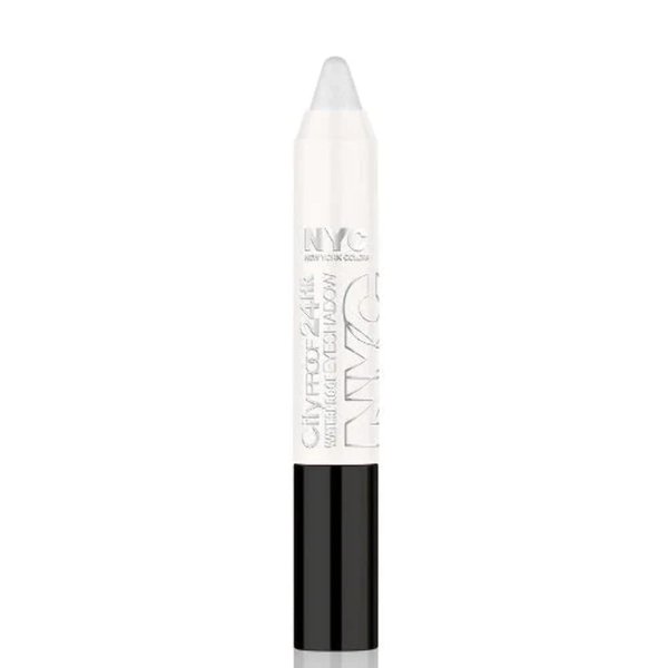 N.Y.C. New York Color City Proof 24 Hr Eye Shadow, Rockefeller Center Snowflakes, 0.07 Ounce
