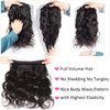Releek Human Hair Body Wave Bundles 100% Unprocessed Brazilian Virgin Human Hair Body Weave Bundles (20 22 24 Inch) Human Hair Extensions for Black Women Natural Color