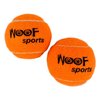 Woof Sports Dog Tennis Balls 12 Orange Tennis Balls for Dogs. Easy to Find! Includes Carrying Bag. Medium Size Balls Fits Standard Ball Launchers