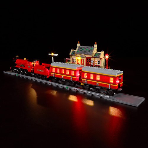 BRIKSMAX Led Lighting Kit for LEGO-76423 Hogwarts Express Train Set with Hogsmeade Station - Compatible with Lego Harry Potter Building Blocks Model- Not Include Lego Set