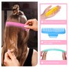 12 Pack Wet Small Hair Brush Hair Combs Set, 6 Detangler Mini Hair Brush Detangling Travel Hair Brush 6 Plastic Fine Wide Hair Combs for Women Men Kids Toddler Girls Baby Curly Hair(Stylish Colors)