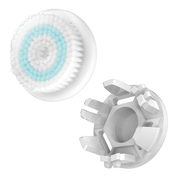 True Glow by Conair Sonic Facial Cleansing Brush Head Replacement, Compatible with Clarisonic devices