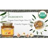 Garlic Gold Organic Toasted Garlic Granules in Extra Virgin Olive Oil, Crunchy Garlic in Olive Oil, Glass Jar 6.4 oz