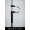Signature Life Single Grab Bar Accessory, Compatible with The Signature Life Sure Stand Pole - Deep Bronze