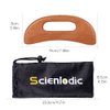 Scienlodic Gua Sha Massage Tool,Wood Therapy Massage Tools,Lymphatic Drainage Tool Anti Cellulite Massager,Scraping Board,guasha Tool for Body Shaping Neck Back Muscle Scraper Tool (Carbonization)