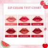 6 Colors Liquid Tint Stain, Korean Lip Gloss Moisturizing Natural Mini Liquid Lipstick, Lip Stain Long Lasting Waterproof, Multi-Use Lip and Cheek Tint Stain