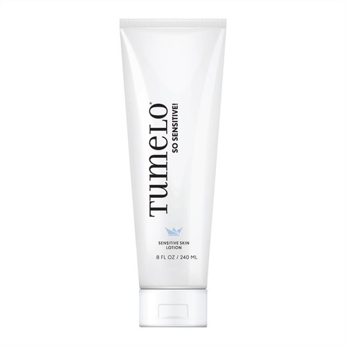 Tumelo So Sensitive! Dry & Sensitive Skin Lotion with Macadamia and Coconut Nut Oil 8 oz Bottle - Unscented, Paraben-Free, Non GMO