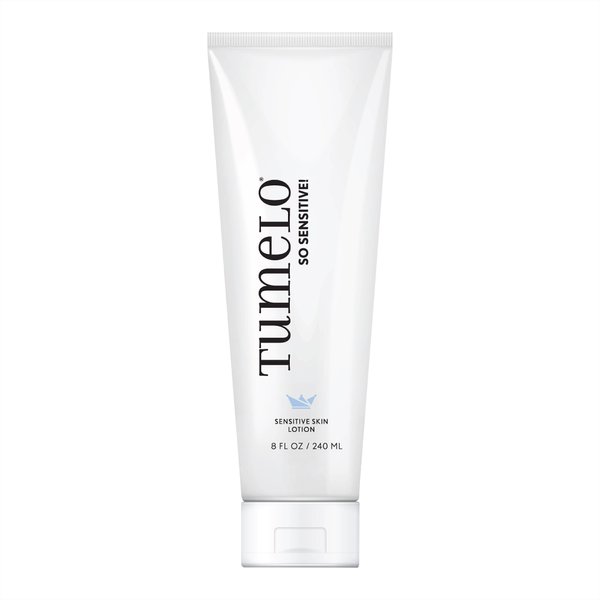Tumelo So Sensitive! Dry & Sensitive Skin Lotion with Macadamia and Coconut Nut Oil 8 oz Bottle - Unscented, Paraben-Free, Non GMO