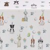 Xigejob Puppy Dog Birthday Party Tablecloth Supplies - Disposable Dog Theme Table Cover Decorations, Puppy Dog Theme Birthday Baby Shower Table Cloth Decorations - 4 Pack (54in x 108in)