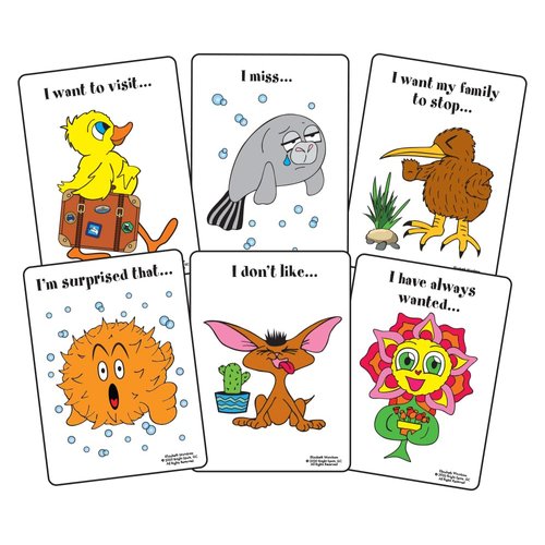 Bright Spots Thoughts and Feelings: A Sentence Completion Card Game Card Games