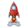 4D Standing Giant size SelfStand Rocket Astronaut Party Balloons UFO Helium Aluminum Balloon Outer Space Theme Birthday Party Decor Kids Boys Toys Party Supplies (SelfStand Rocket)