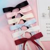 6 Pack Bows Hair Clips Cute Long Hair Rbbon Metal Clip Hair Bows for Women Girls Hair Styling Accessories(6 colors)