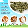 matafat 25pcs Rabbit Timothy Hay Toy for Bunny Small Animal Treats Natural Grass Stick Chew Toys Snacks Molar Teeth Grinding for Guinea Pigs Chinchillas Hamsters