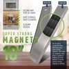 Premium Stainless Steel Magnetic Knife Holder for Wall - 10 Inch Professional Magnetic Knife Strip - Space-Saving Knife Rack/Knife Bar With Powerful Magnetic Pull Force (Upgraded Version)