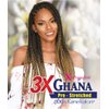 Beauty Elements Realistic- Multi Pack Deals! Pre-stretched X-Pression 3X Ghana Braids 40" 100% Kanekalon, Easy to braid, KNOTLESS, FEED in Braid Itch Free (3-PACK, 1B) E613XG4-1B3