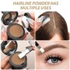 Magic Hairline Powder, Instantly Conceals Hair Loss, Natural Hairline Coverage, Hair Fibers for Thinning Hair, Root Touch Up Hair Powder for Women & Men, Root Cover Up Hair Powder (Light Blonde)