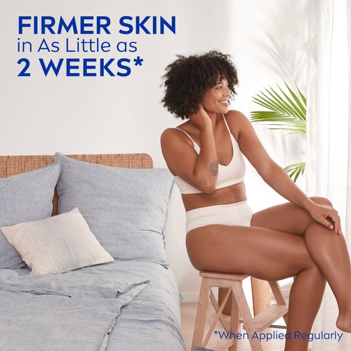 NIVEA Skin Firming Q10 Body Cream, 4-in-1 Dry Skin Moisturizer with Fresh Scent, Skin Firming Cream Enriched with Q10, 13.5 Oz Jar