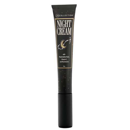 JO COLLECTION Night Cream with Marshmallow Root, Vitamin E, Pea Extracts and Jojoba esters | Moisturizes, Nourishes, Hydrates, Balances, Protects and Repairs | 50g