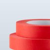 Lichamp 2 Pack Red Painters Tape 1 inch, Red Masking Tape 1 inch x 55 Yards x 2 Rolls (110 Total Yards)