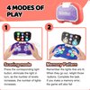 Sienbor Fast Push Game 4 Modes Screen Handheld Dance Game Machine, Memory Training Games Toy, Girl ADHD Toys,Birthday Gifts for Boys Girls，Fidget Games Toys for Boys Girls (Pink)