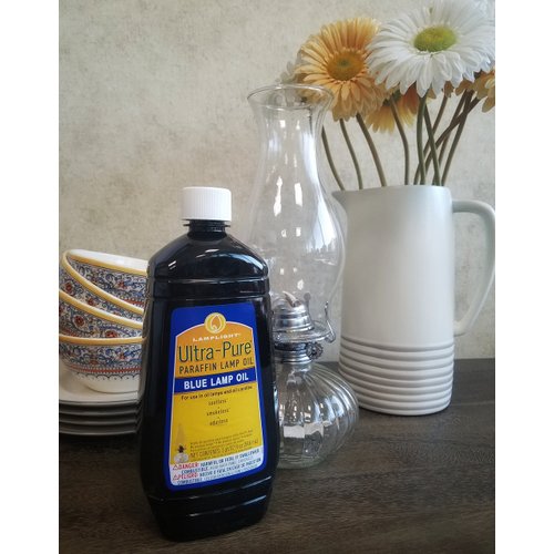 Lamplight Ultra-Pure Lamp Oil, 32-Ounce, Blue