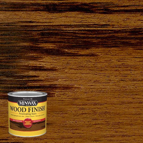 1/2 pt Minwax 273 Espresso Wood Finish Oil-Based Wood Stain
