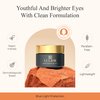 LULIOR Eye Contour Cream | Under Eye Cream for Dark Circles, Wrinkles, Puffiness & Bags Under Eyes | Vegan Collagen & Hyaluronic Acid | Hydrating Anti Aging Eye Cream for Men and Women | 15 ml