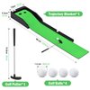 Ligebul Mini Golf Set Desktop Golf Games Mini Golf Clubs Tabletop Golf Game Present for Kids Golf Lovers Birthday Christmas