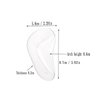 Set of 14 Clear Gel Heel Grips Liners High Heel Inserts Insoles Arch Support Anti Slip Forefoot Cushion Shoes Pad Shoe Stickers High Heel Pads for Foot Pain Relief