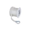 Seachoice Anchor Line Rope, 3-Strand Twisted, White, Nylon, 3/8 In. X 50 Ft.