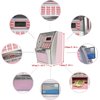 EOBTAIN Pink ATM Piggy Bank for Real Money with Debit Card ATM Savings Bank for Kids Toy Mini ATM Machine Savings Bank Personal Electronic ATM Bank with Balance Calculator,Ideal Gift for Girls