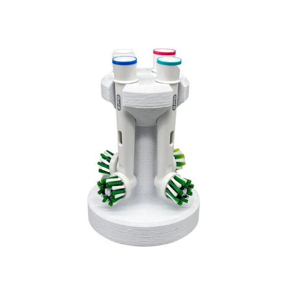 HOYT DESIGN for Oral-B Countertop Electric Toothbrush Replacement Brush Head Holder Organizer Stand