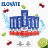ELOVATE 15 - Electrolyte Drink Mix with 8 Grams of Glucose - Electrolyte Drink Powder Mix - Premiun Hydrating Powder Packets - Ideal to Hydrate & Replenish Glucose Levels(Lime Cherry, Pack of 25)