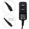 HQRP AC Adapter/Power Cord Compatible with Philips Norelco 8000X 6867X 7617XL 5616X 7315X 7615X 7145XL 1050CC 1050X 1059X 1060X 1090X 5615X, Arcitec Razor/Shaver Plus Cleaning Brush