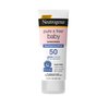 Neutrogena Pure & Free Baby Mineral Sunscreen Lotion with Broad Spectrum SPF 50 & Zinc Oxide, Water-Resistant, Hypoallergenic & Tear-Free Baby Sunscreen, Paraben-Free, Dye-Free, 3 fl. oz