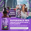 Clean Nutraceuticals Milk Thistle NAC Liver Cleanse Detox & Repair Supplement Liver Support Liquid Drops with Dandelion Extract, Artichoke, Chanca Piedra, Choline, L-Glutathione, Burdock, Schisandra