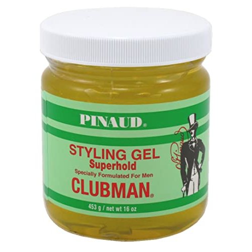 Clubman Superhold Styling Gel, 16 oz