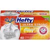Hefty Ultra Strong Tall Kitchen Trash Bags - Citrus Twist, 13 Gallon, 40 Count