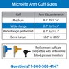Microlife Wide-Range Replacement Blood Pressure Cuff for Upper Arms 8.7-16.5-Inch